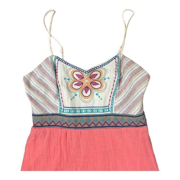 Altar’d State Embroidered Mini Dress Sz L - Picture 3 of 11